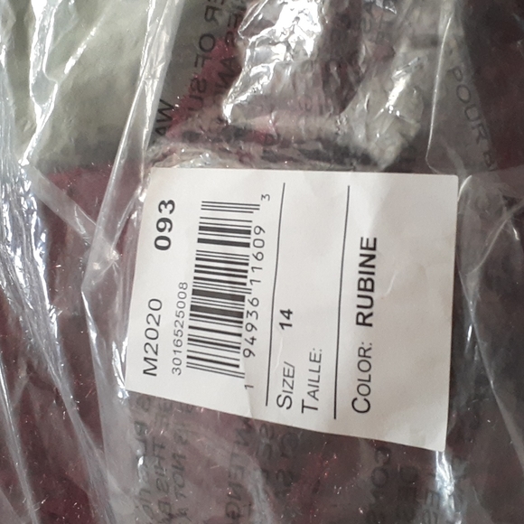 NWOT Ruby red dress from the Place sz 14 - Picture 6 of 6